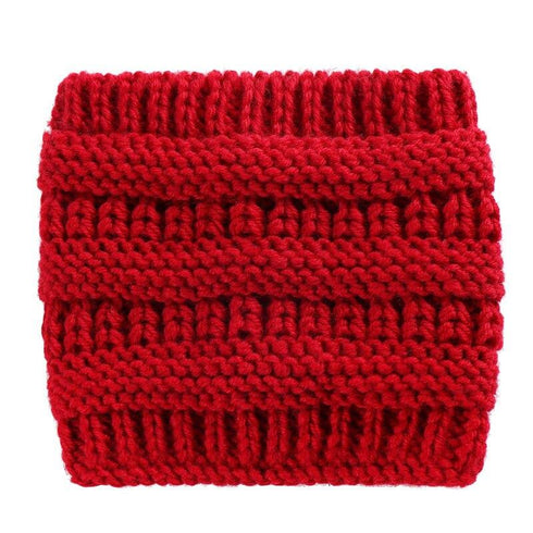 Bandeau cheveux large en laine Danica